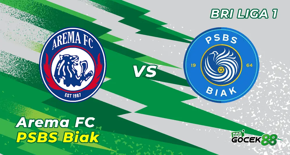 Arema FC vs PSBS Biak - BRI Liga 1